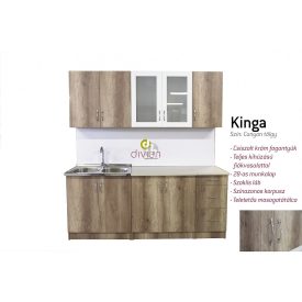 Kinga konyhabútor canyon tölgy