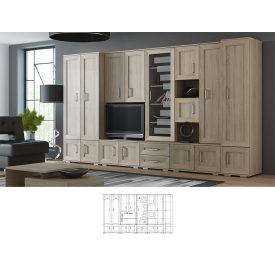 Valentina szekrénysor