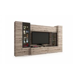 Messina szekrénysor 355 cm LED világítással