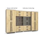 Szandra szekrénysor ajtós 320 cm