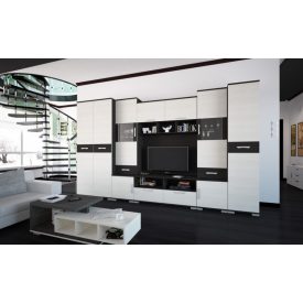 Basel szekrénysor 355 cm LED világítással