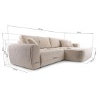 Felhő sarokülőgarnitúra