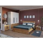 SIÓ SZETT (NAPPALI SZEKRÉNY + KOMPLETT HÁLÓSZOBA SZETT)