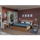 SIÓ SZETT (NAPPALI SZEKRÉNY + KOMPLETT HÁLÓSZOBA SZETT)