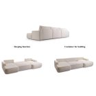 Uno U sarokülő garnitúra